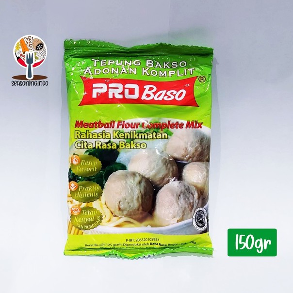 Jual Probaso Tepung Adonan Komplit Bakso 125gr 2 Pcs Shopee Indonesia