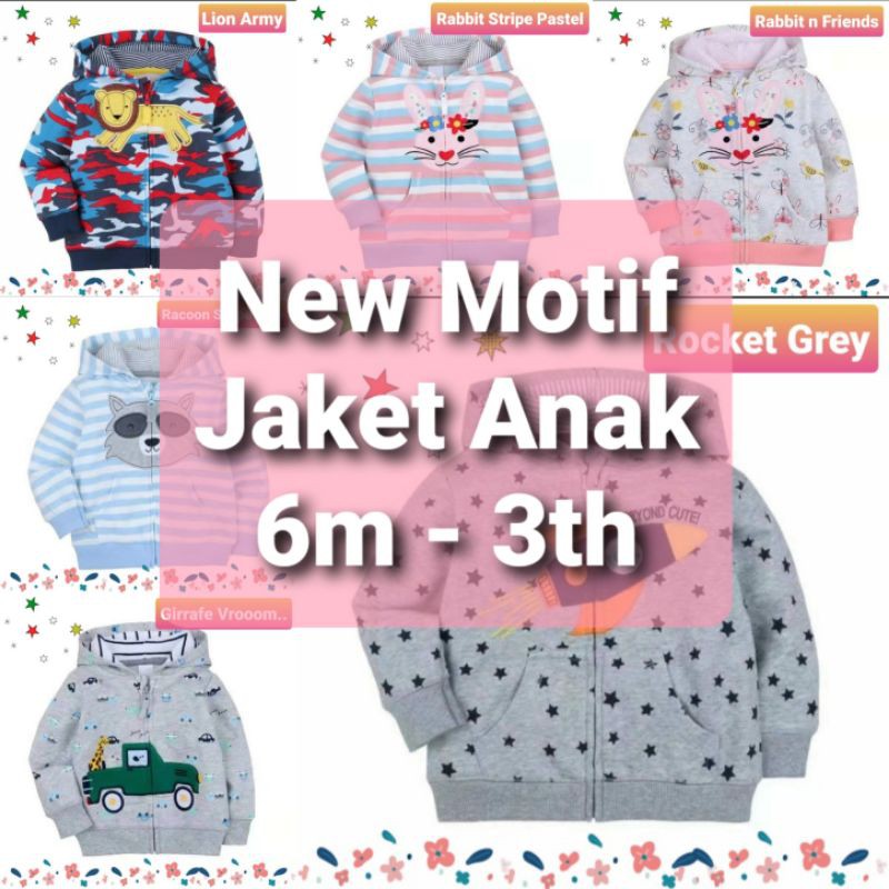 6m-3th Jaket Bayi/Jaket Anak Import Carters/Catell Love