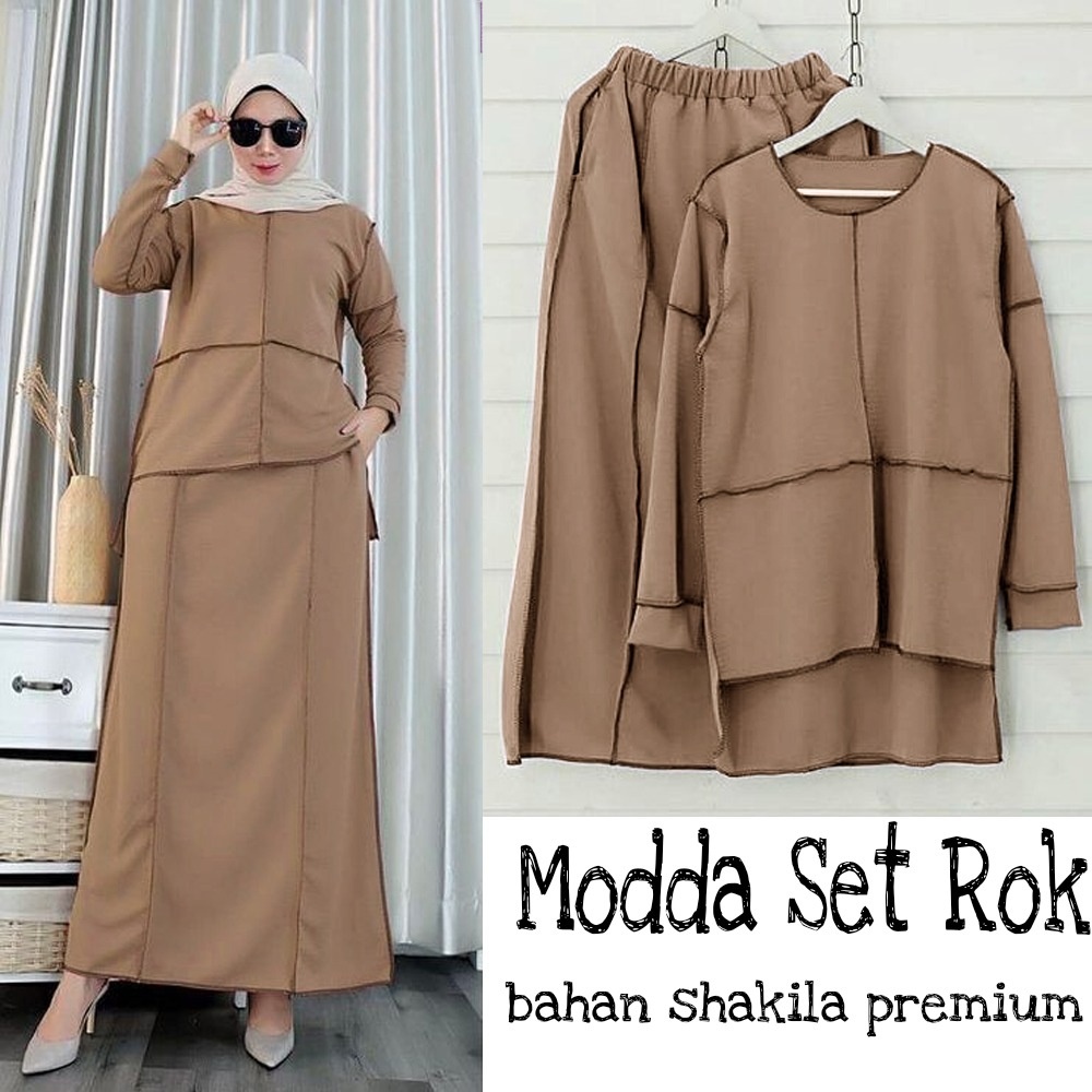 MODDA SETELAN SET ROK WANITA 04 PREMIUM SET