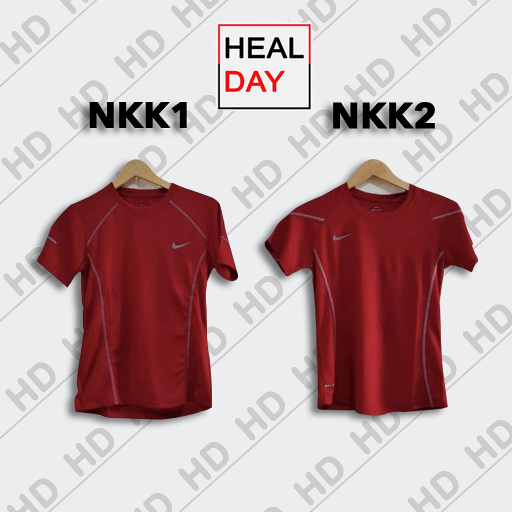 Baju Olahraga Wanita NKk1 Variasi 2 fitness Lari Jogging - Kaos Olahraga Cewek-4