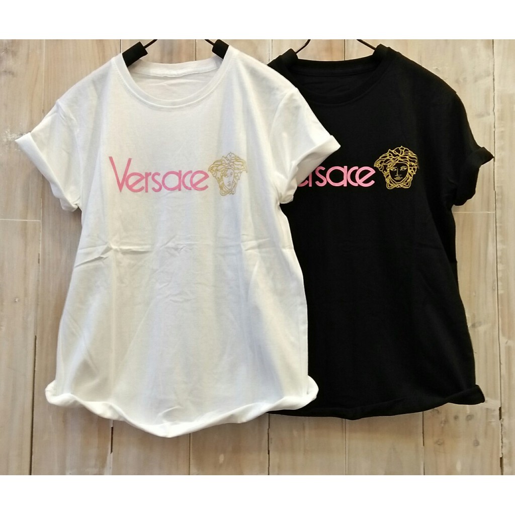 M2922 - Versace Kaos Tumblr Kaos Wanita Catoon 100% Combad 24s