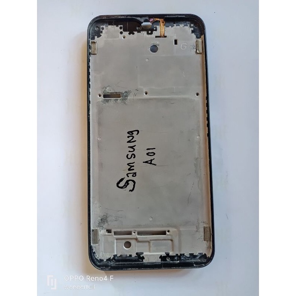 Frame Samsung A01 original cabutan