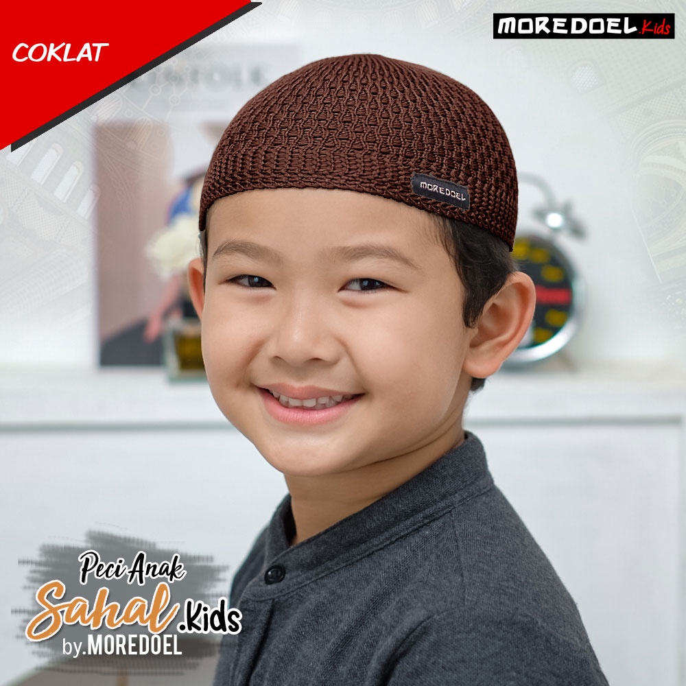 Peci Anak Sahal Moredoel Elastis Lucu Nyaman dipakai Cocok untuk Souvenir Milad dan Syukuran