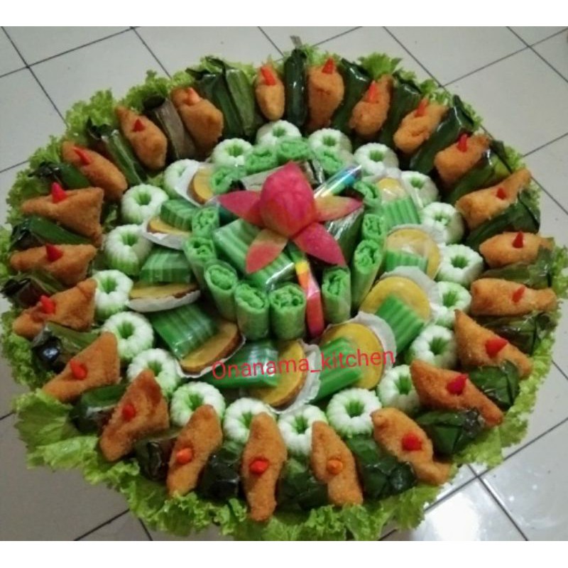 

Kue Tampah Jajanan Pasar isi 100 s.d 125 pcs