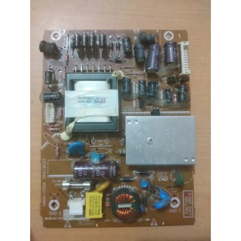 PSU - regulator - power supply tv LED Polytron PLD 24T800 W - 24D400 - 24 T 800