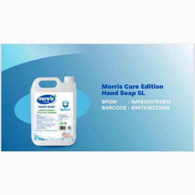 Morris hand soap 5 Liter