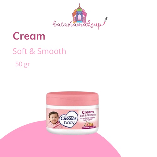 Cussons Baby Cream 50Gr/Krim Bayi/Pelembab Kulit Bayi/Perawatan Kulit Bayi/Cream Bayi