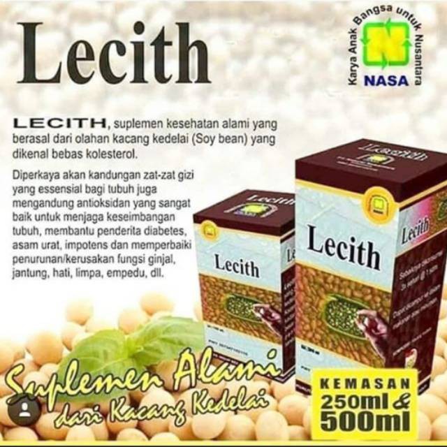 

Natural Lecithin nasa 250ml .Original Nasa Obat sapu jagad