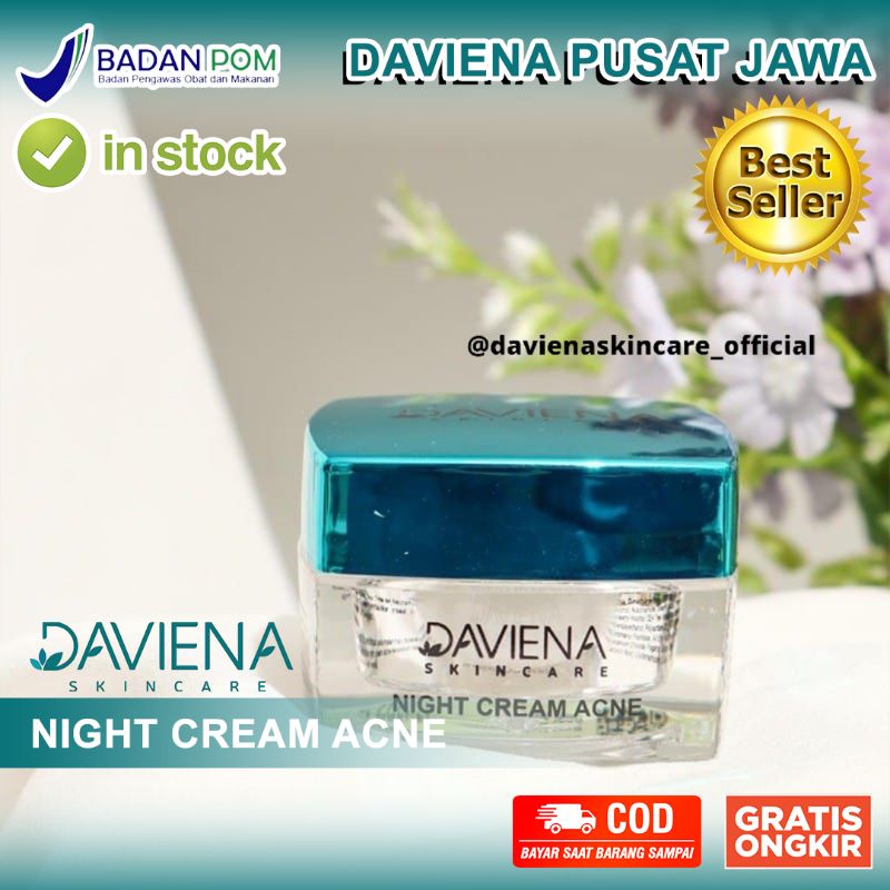 NIGHT CREAM ACNE SERIES DAVIENA SKINCARE