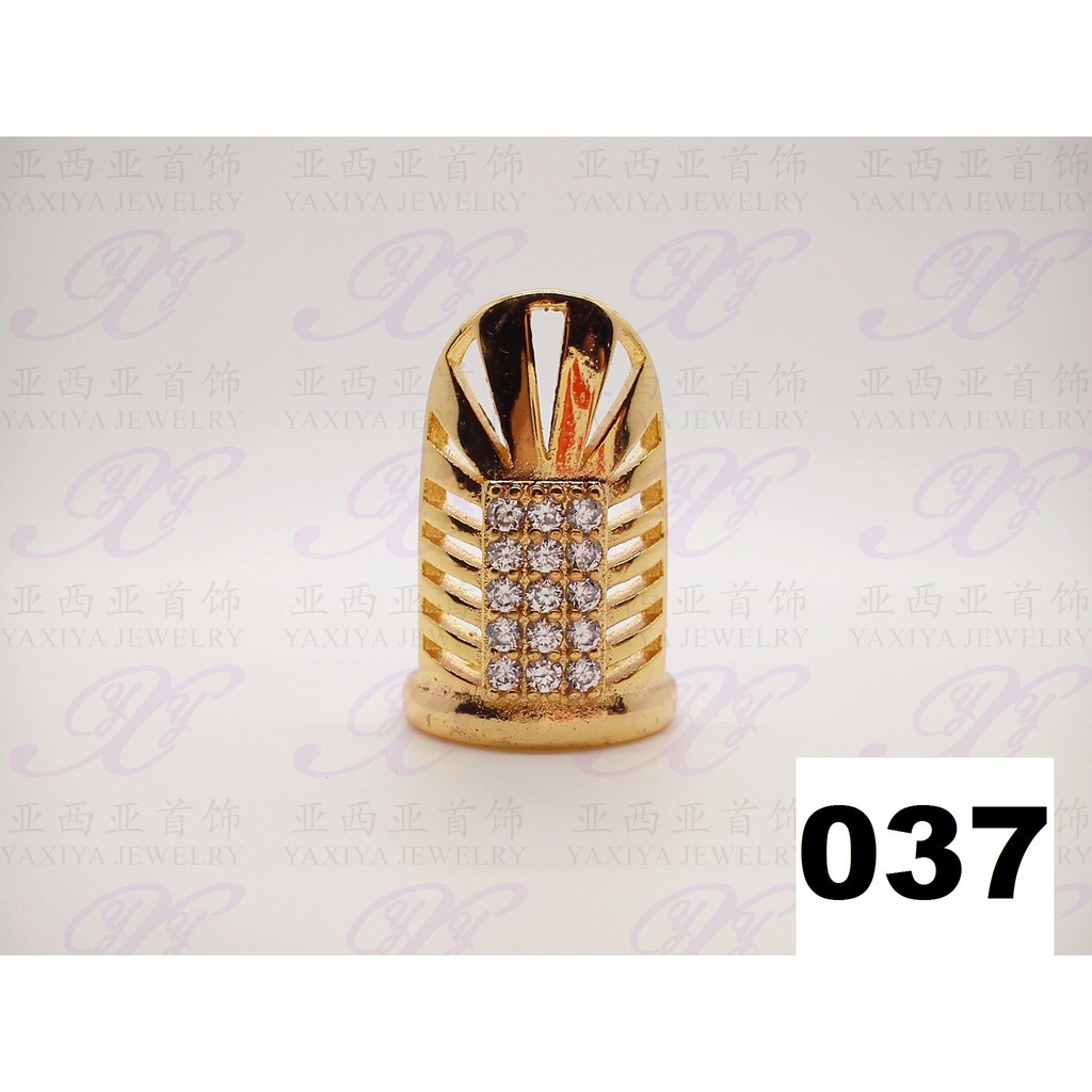 Yaxiya (anting kalung gelang) cincin kuku permata perhiasan imitasi