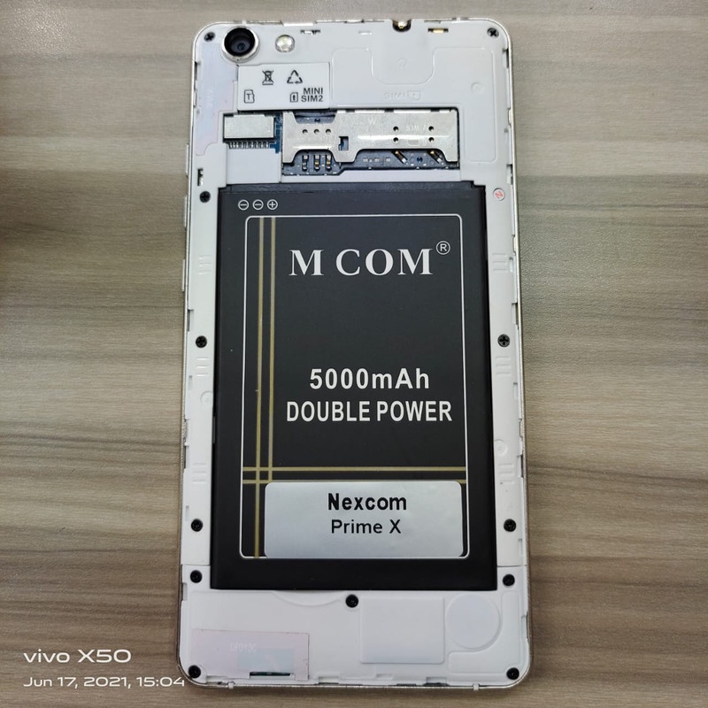 Battery Batere Batre Baterai Mcom Nexcom Prime X