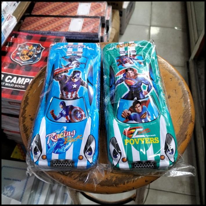 

Kotak Pensil Kaleng Karakter (Mobil) 2 Susun (Perlusin)