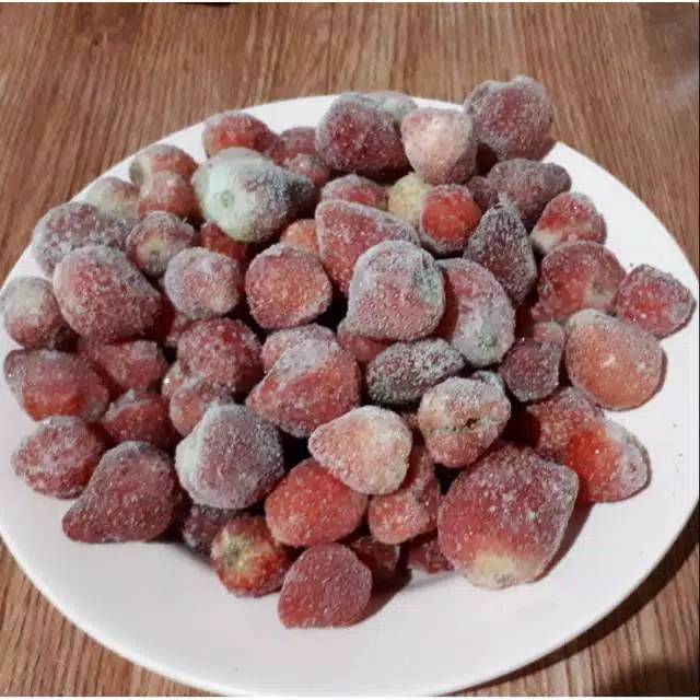 

strawberry/strawberry frozen murah /stroberi beku/frozen fruits/buah beku stroberi 1kg