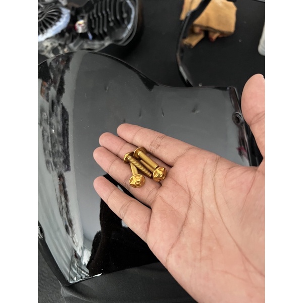 baut visor lampu pece tiger revo lampu pece tiger