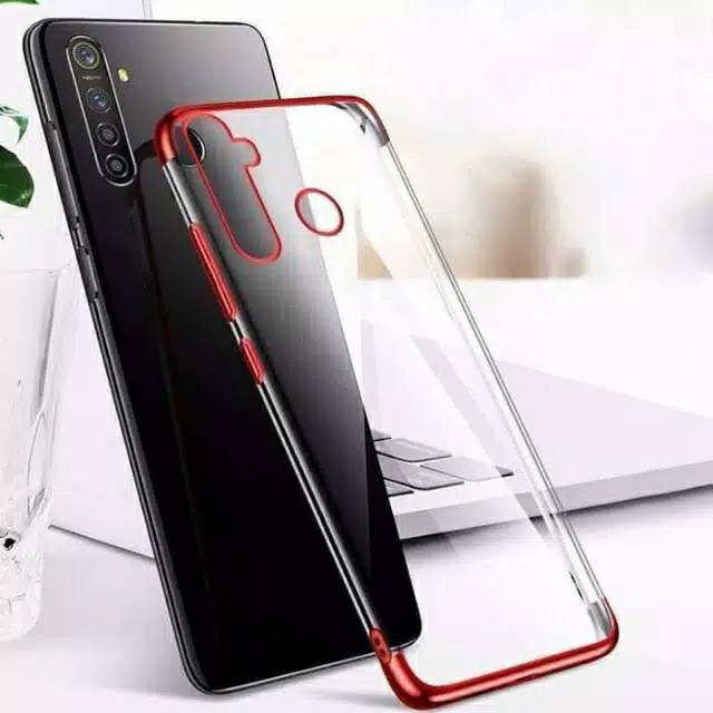 CASE REALME 5i - PREMIUM SHINING CHROME  REALME 5S 2020