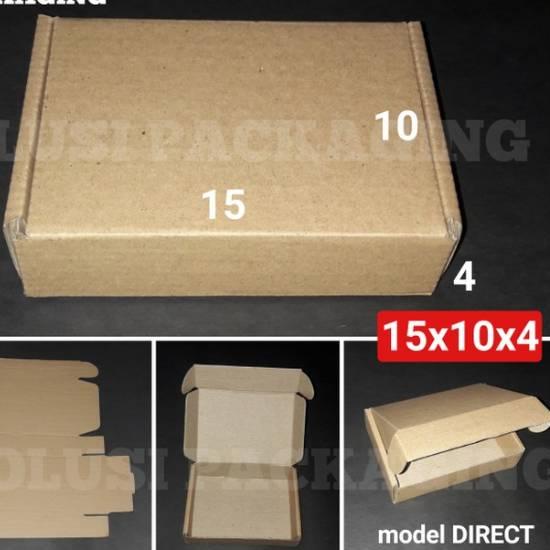 ✤ KARDUS 15X10X4 COKLAT 10 PCS-KARDUS PACKING KARDUS POLOS KARDUS SEPATU KOTAK HP KARDUS HP DOS BOX 