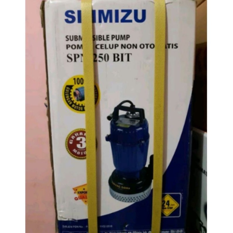 Pompa celup Shimizu SPN 250 BIT Pompa kolam / pompa kuras shimizu Spn 250 bit