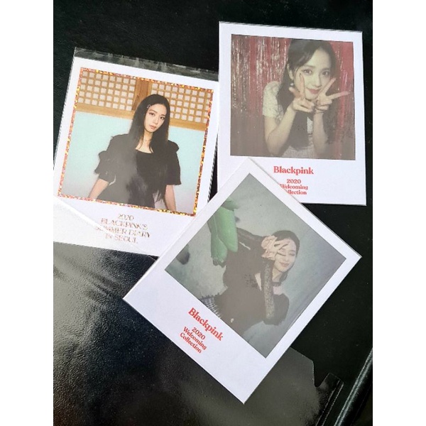 Blackpink Photocard Polaroid Jisoo official PC Summer Diary WC 2020