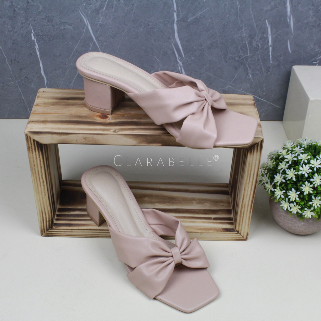 Clarabelle || Sendal Wanita || Hak Tahu 5 Cm