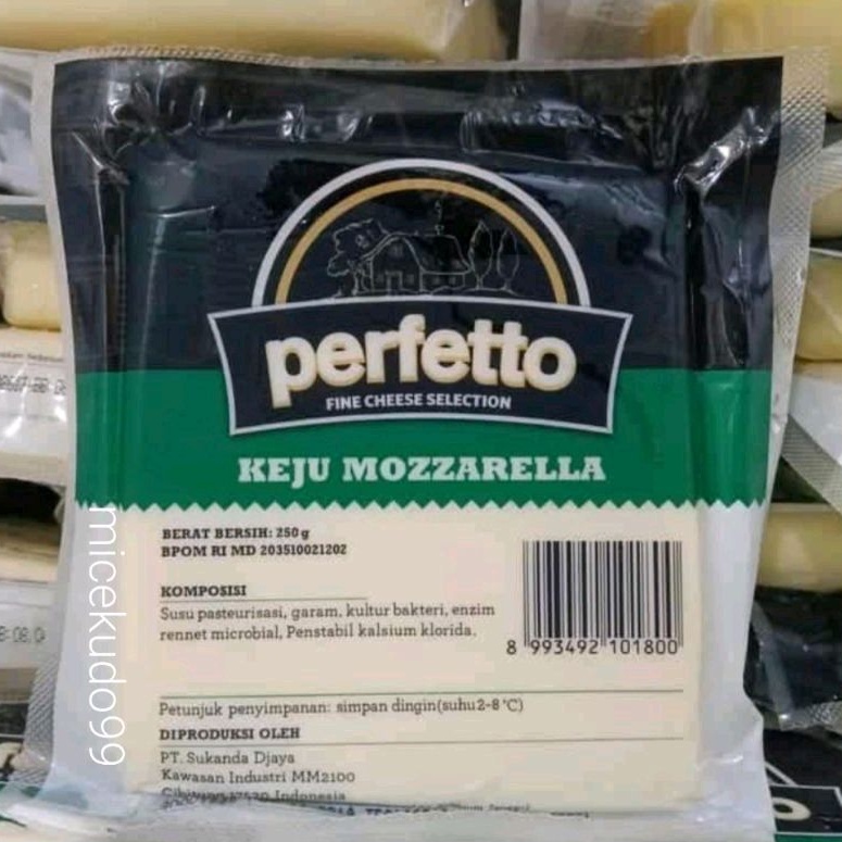 

PERFETTO KEJU MOZZARELLA CHEESE MOZARELLA MOZZARELA