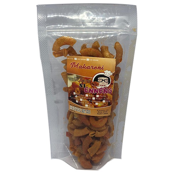 

50 gram Makaroni Bandung / Makroni Kriyuk Camilan Keluarga Banyak Pilihan Rasa