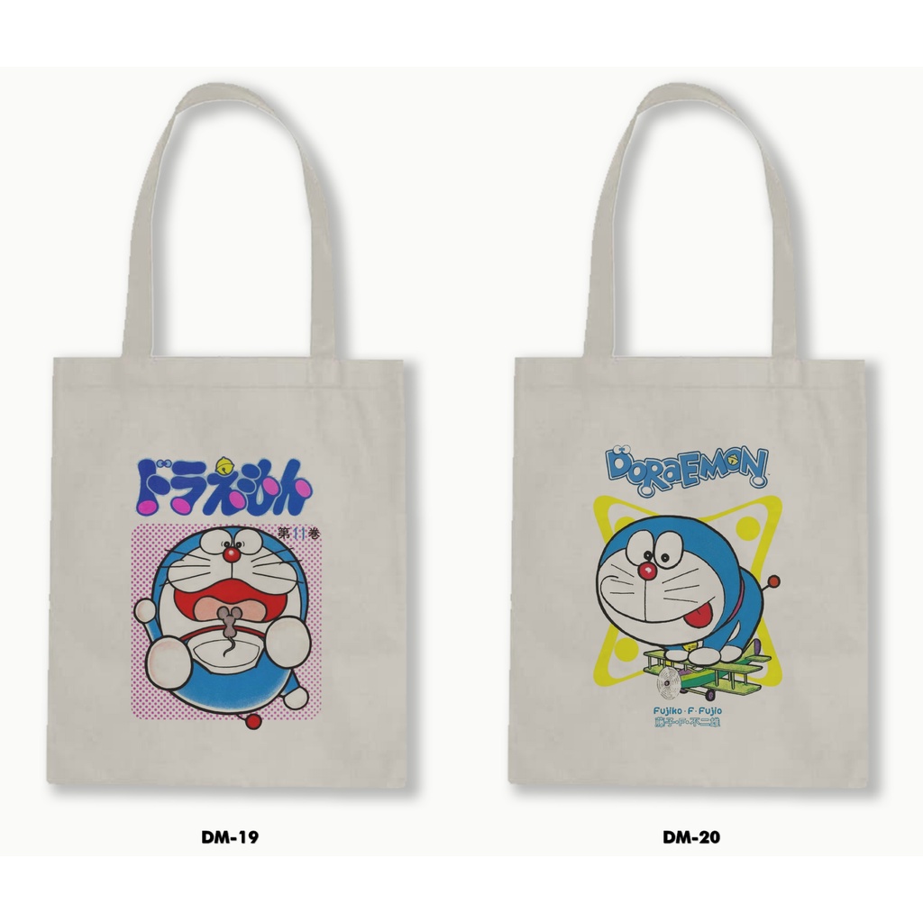 TOTE BAG BLACU - DORAEMON 01