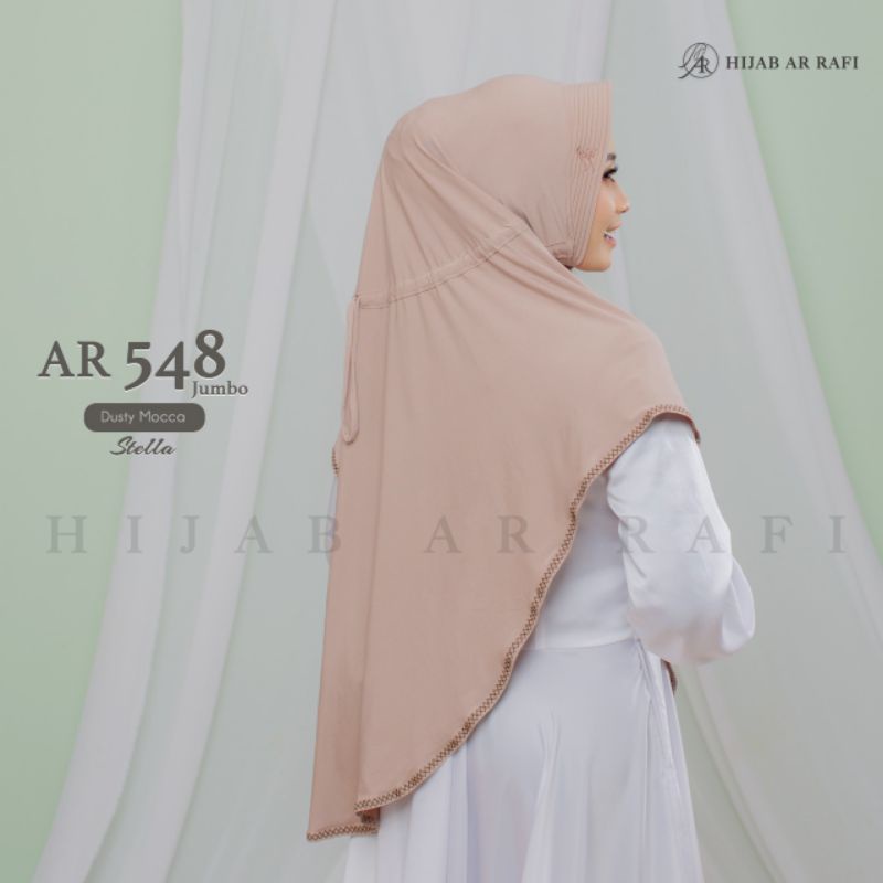 BERGO SYAR'I/HIJAB INSTAN/AR 548/ARRAFI/PET ANTEM/CANTIK