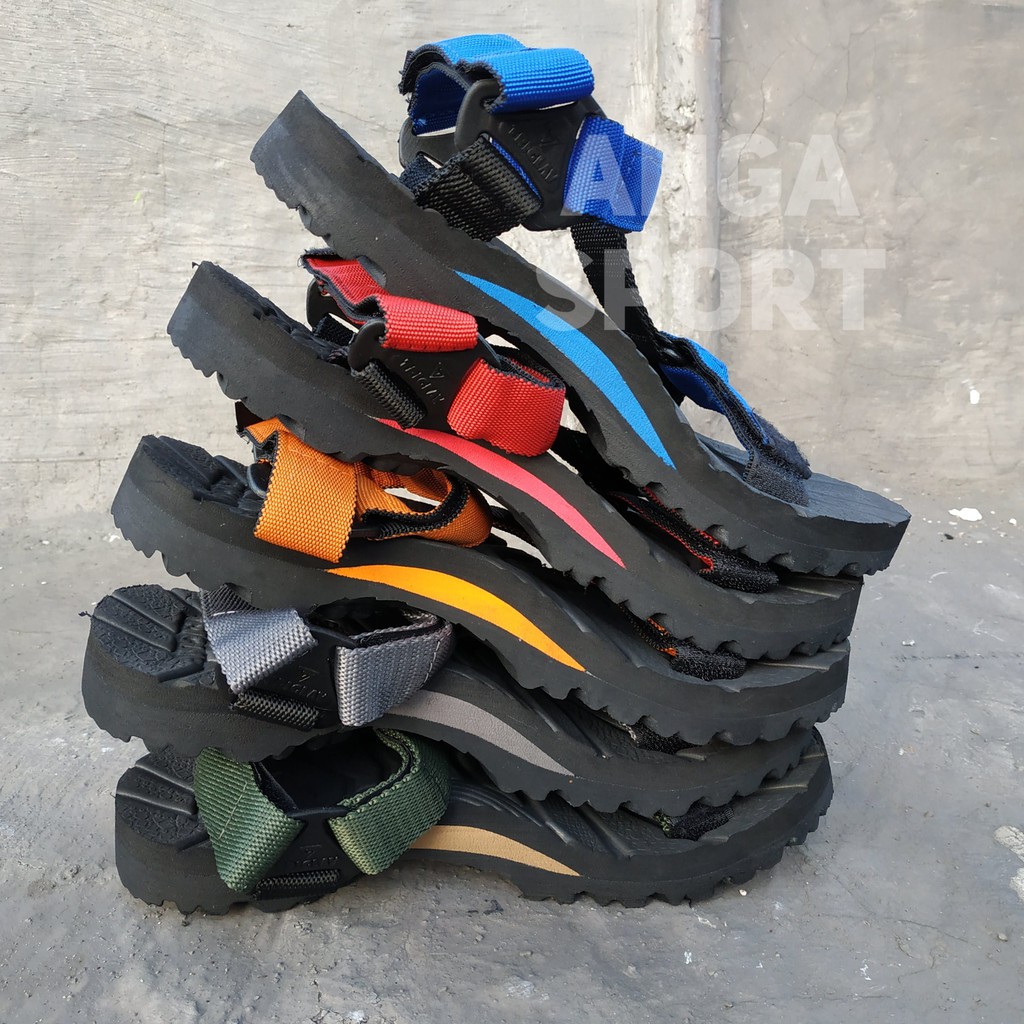 SANDAL GUNUNG PRIA TRIGLAV ORIGINAL SANDAL OUTDOOR COWOK SANDAL HIKING JEPIT