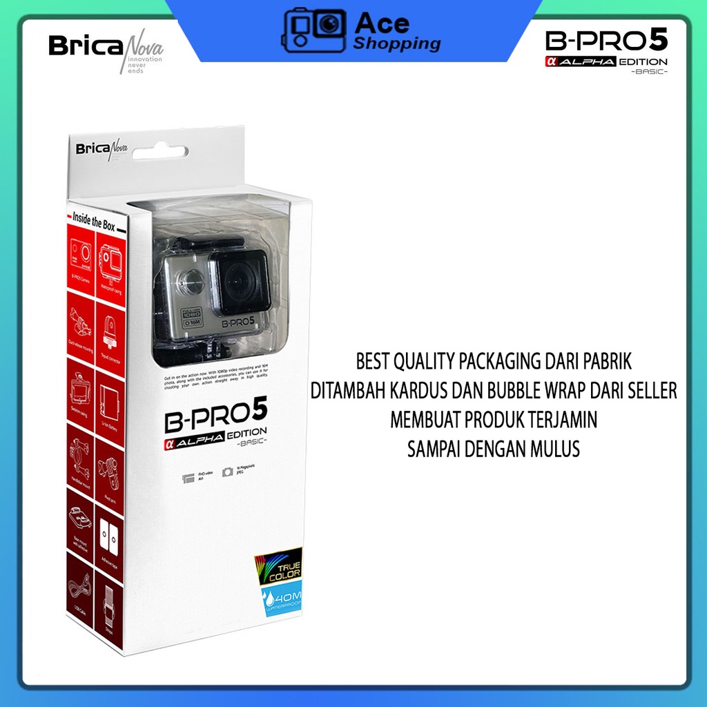 MURAH !! Brica B-Pro 5 Alpha Edition Basic - Black - BONUS Aksesoris-8