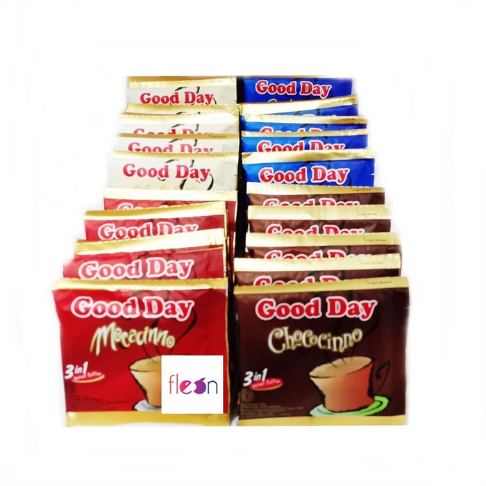 

PROMO Good Day Coffee 3in1 (isi 10 sachet) - Carrebian