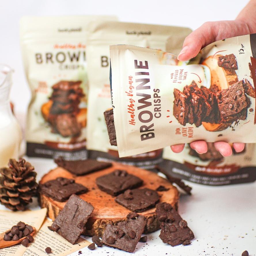 

MALL Vegan Brownie Crisps (75gr) - Gluten Free & Healthy - LUCKYBITE
