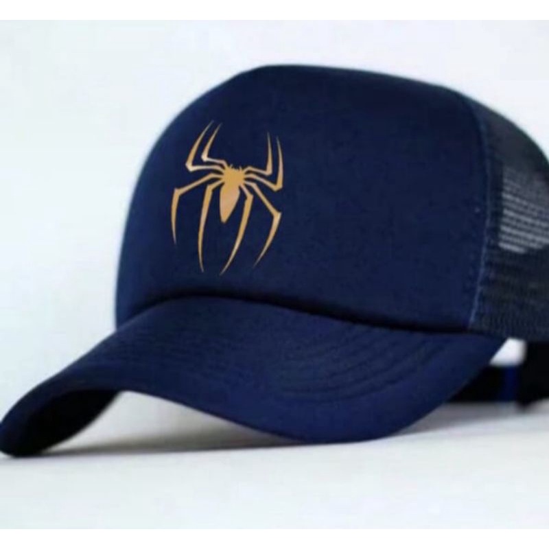 Topi Trucker Custom Spiderman