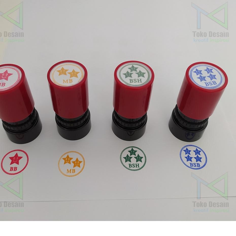 

Bagus Dipakai.. (COD) Stempel Bintang, Nilai Anak, Reward, Stempel TK & PAUD