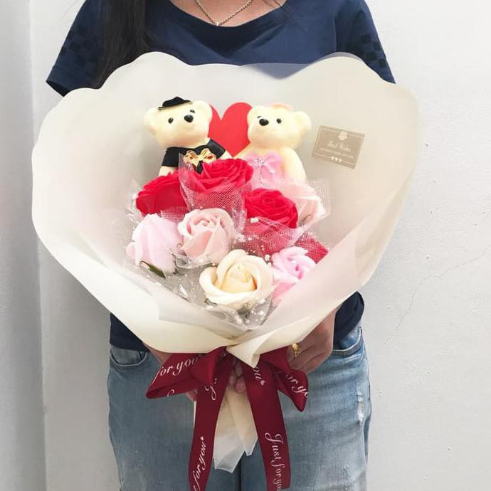 

Open Ds Buket Bunga Valentine - Bunga Anniversary - Kado Ulangtahun 9S+2B 024