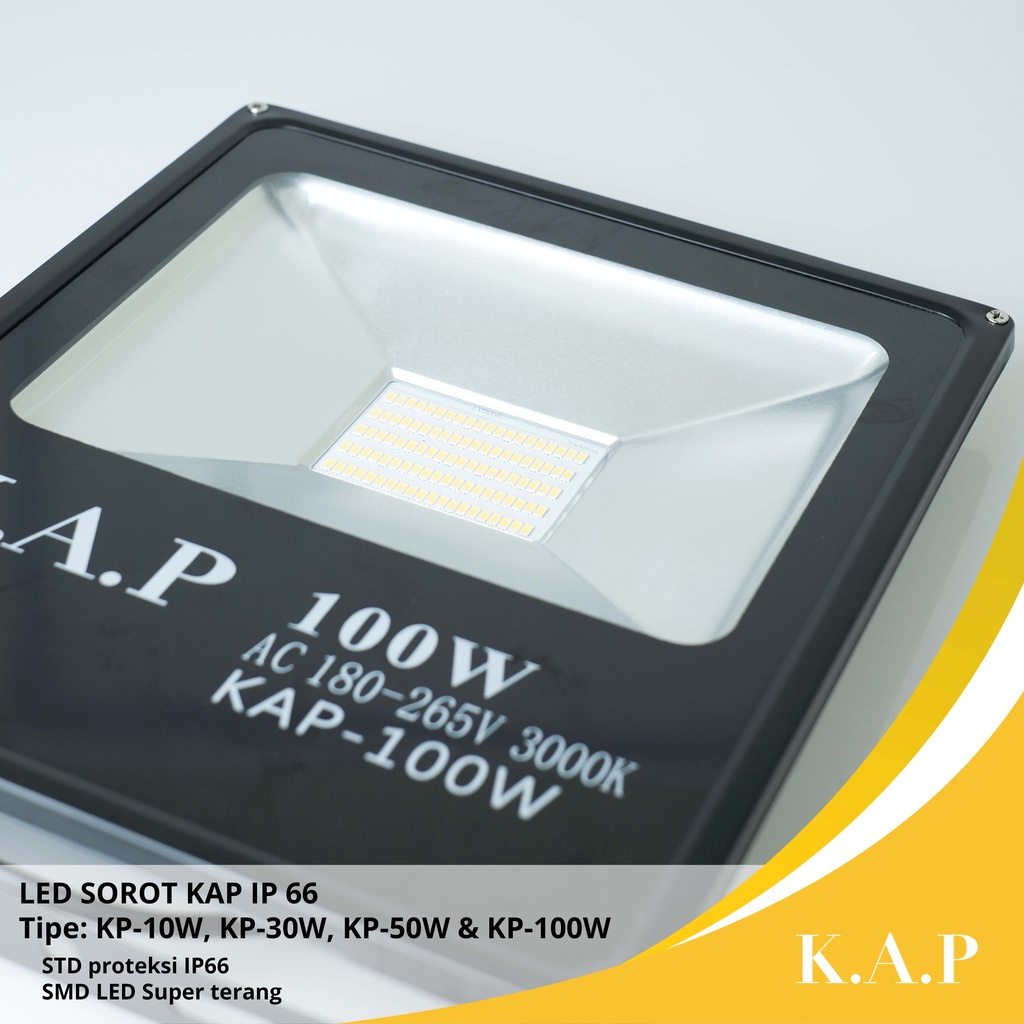 PREMIUM LAMPU SOROT / FLOOD LIGHT KAP