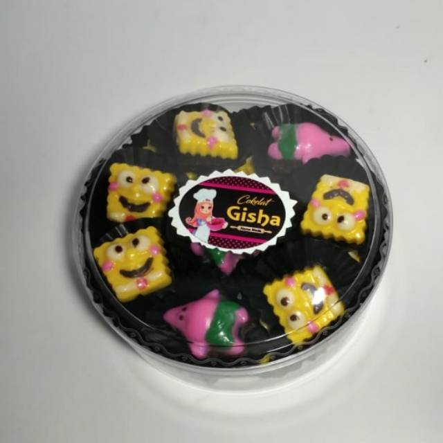 

Cokelat karakter Spongbob