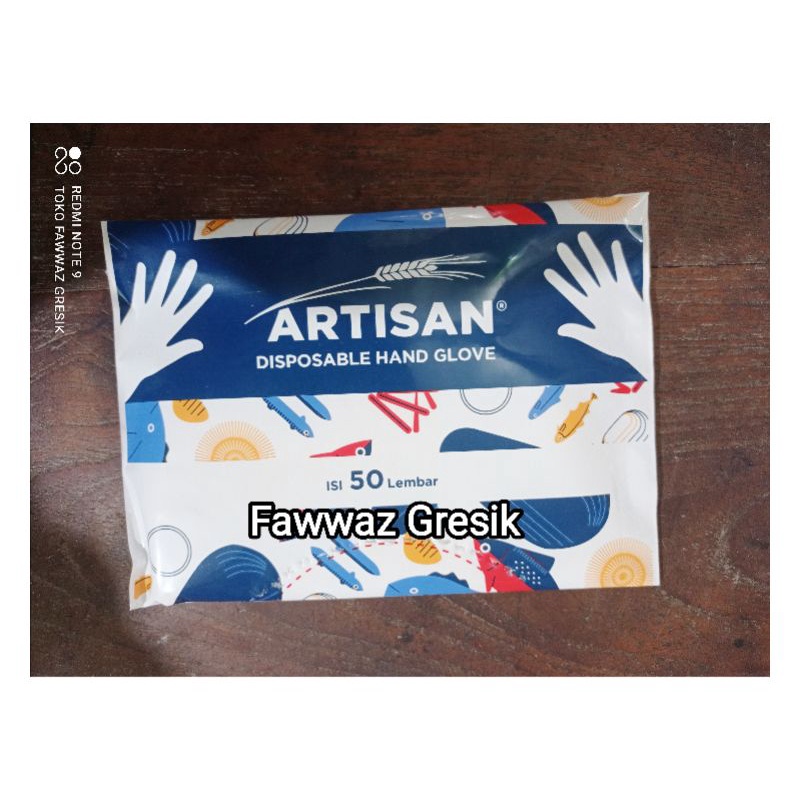 Sarung Tangan Plastik CLEANY Hand Glove - Sarung Tangan Plastik Artisan