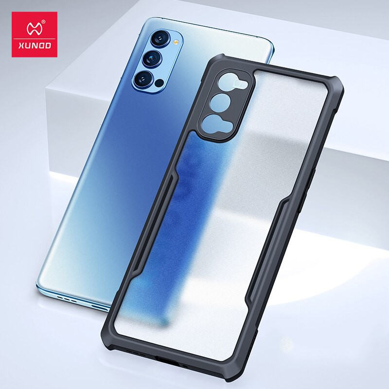 XUNDD ORIGINAL Oppo Reno 4 RENO 4 Pro Soft Hard Case Hybrid Armor