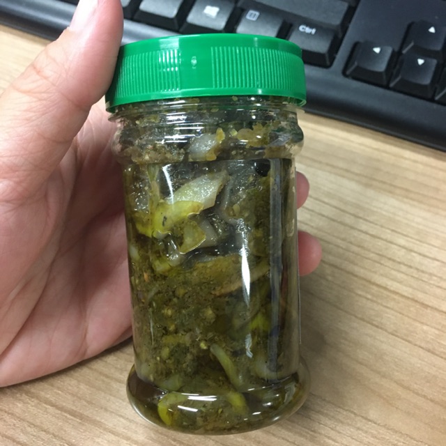 

Sambal Ijo Cumi Asin Ibu Yuli