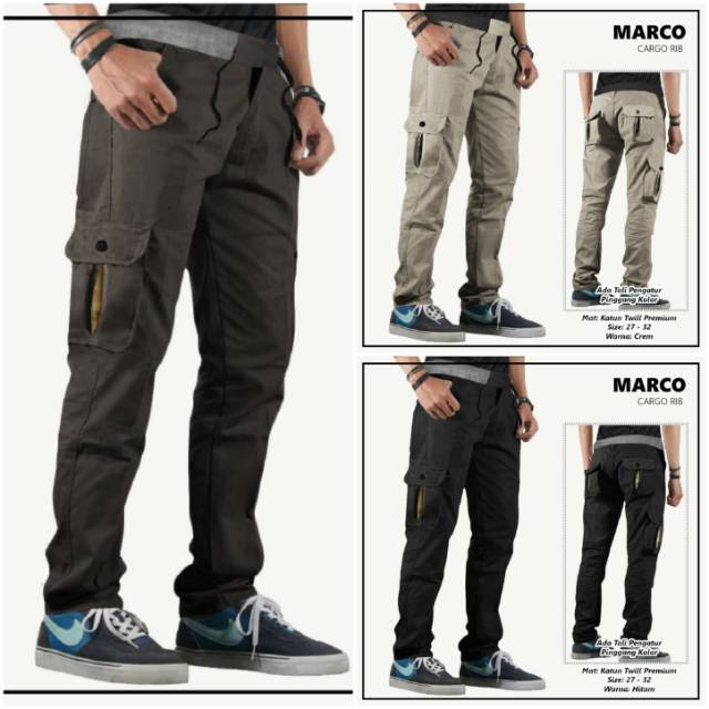 CELANA MARCO CARGO / CARGO PANJANG / CELANA COWOK