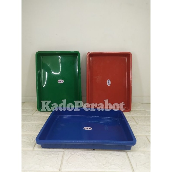 nampan plastik murah nice - nampan murah - nampan lauk plastik murah