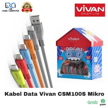 Kabel Data Vivan CSM100S Micro Usb Original