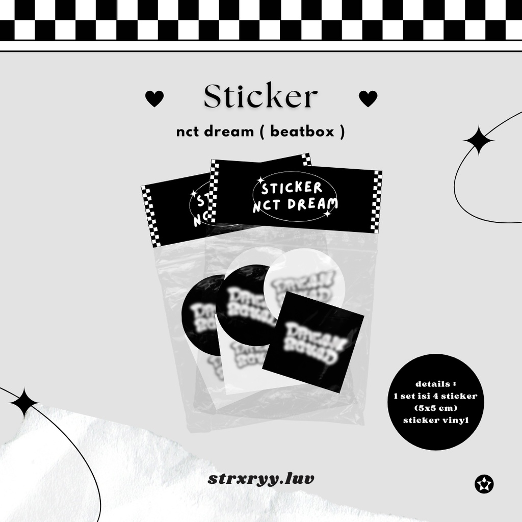 Sticker NCT DREAM 'BEATBOX' Dream Squad Set