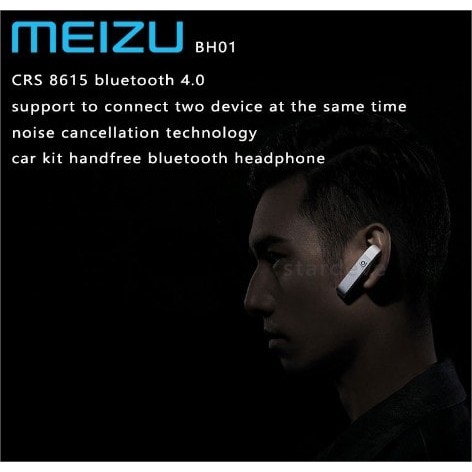 HANDSFREE BLUETOOTH MEIZU BH01 Original Earphone Headset Bluetooth