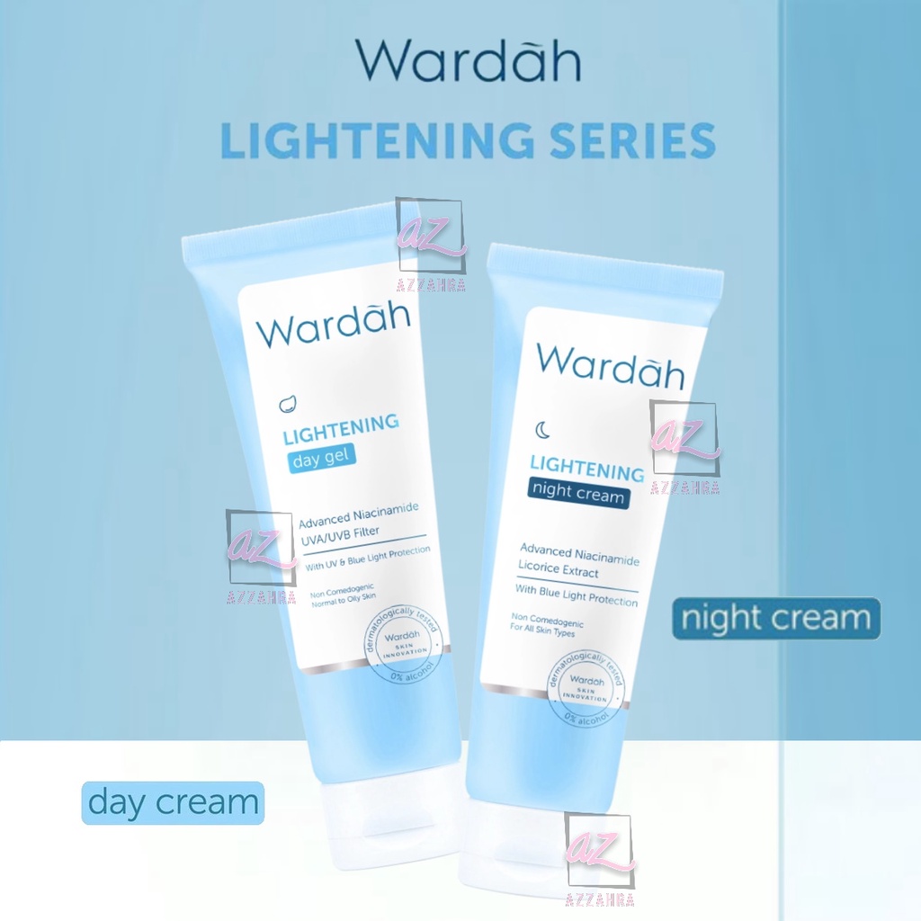 WARDAH Lightening Paket 2 ( Day Cream 20gr + Night Cream 20gr )