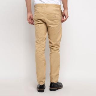 Guteninc Fabio Pale Mustard Chino  Pants Celana  Pria  