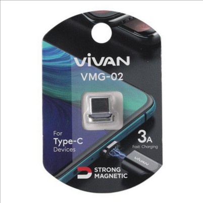 KEPALA KABEL VIVAN MAGNETIC VMG-02 TYPE C