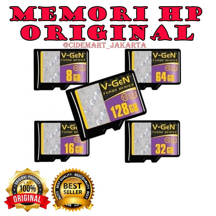 [BISA COD] MEMORI CARD MICRO SD V-GEN 64GB TERMURAH / MICRO SD VGEN