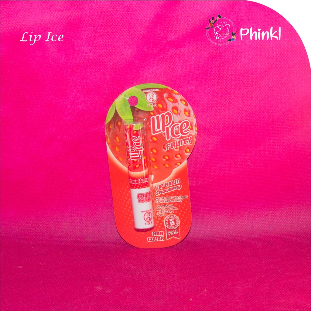 `ღ´ PHINKL `ღ´ Metholatum Lip Ice Sheer Colors lipbalm lipstick pelembab bibir