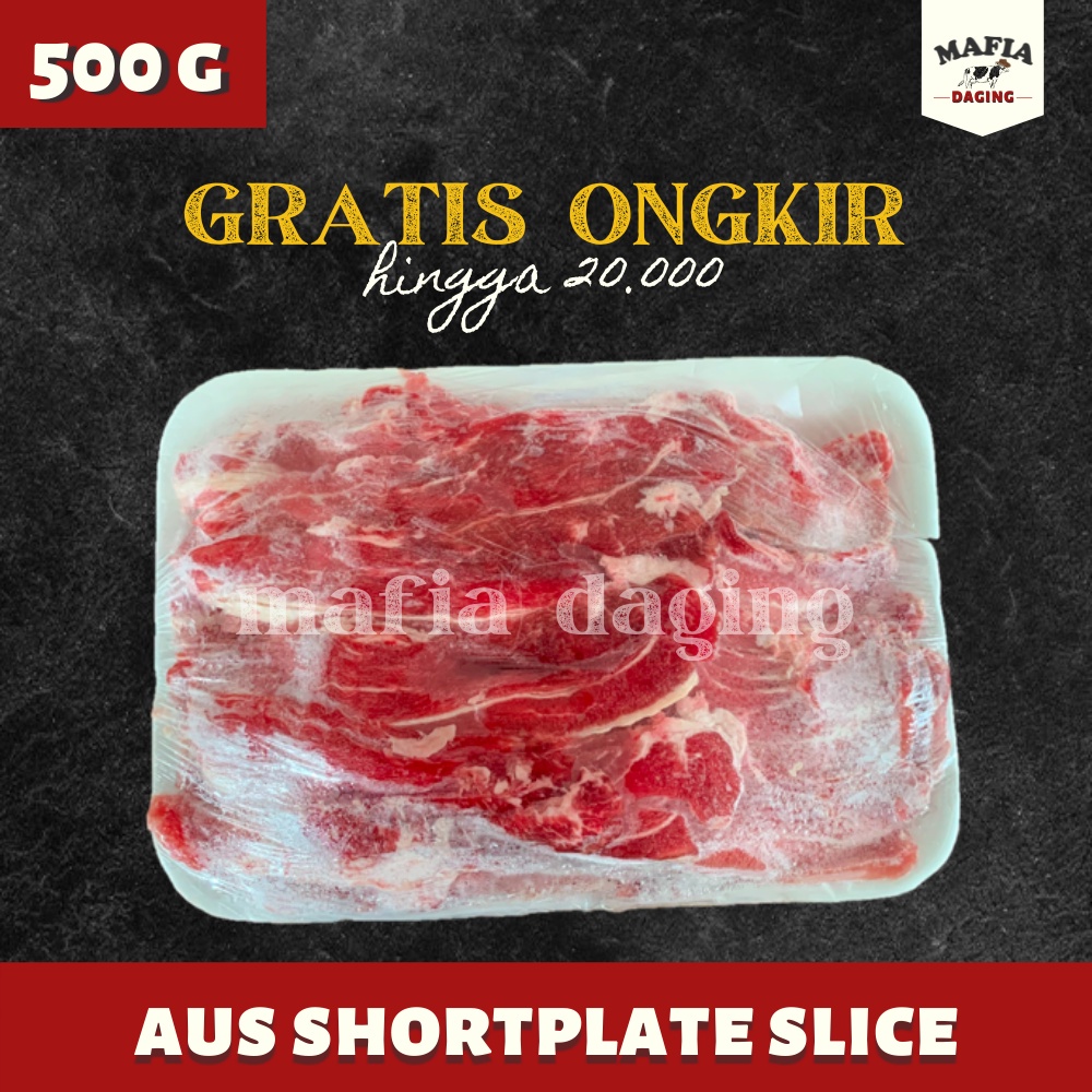 

Australian Shortplate Slice 500 g